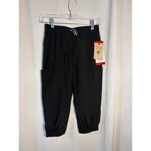 Boston Traders Kids Black Cargo Jogger Pants Size M 9-10 NWT